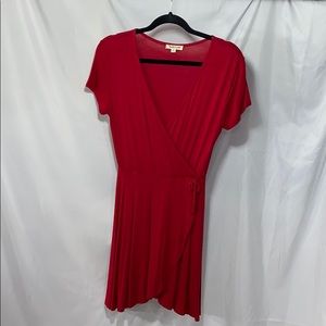 ASOS Red Tulip Tie Dress